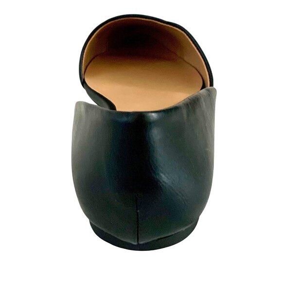 Rohb Joyce Azria Provence D’Orsay Ballet Flats Pointed Toe Size 8.5 Black - Picture 5 of 9